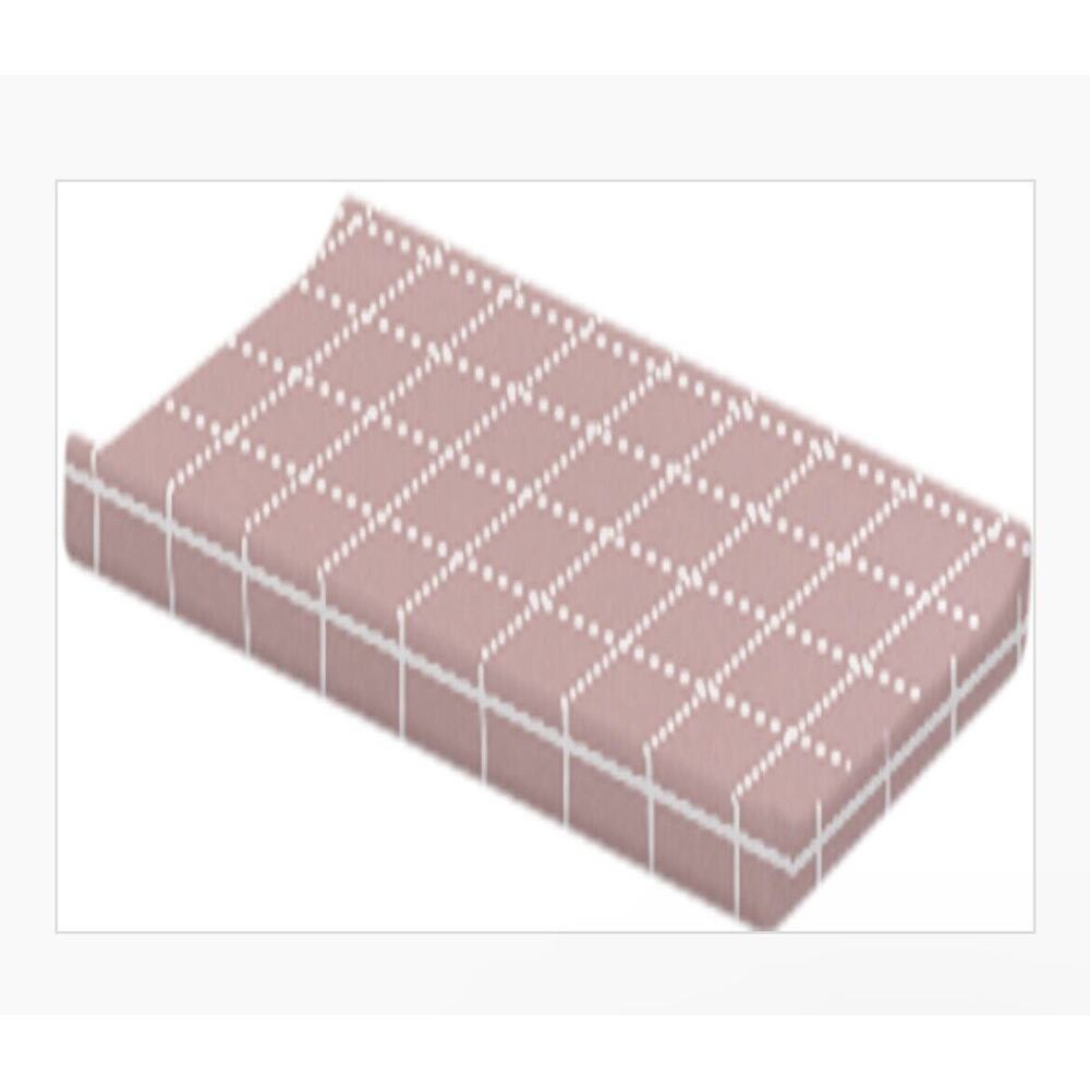 Stork And‎ Style Square-D5AAA9-Changing Pad Cover Pink (MSRP $40)
